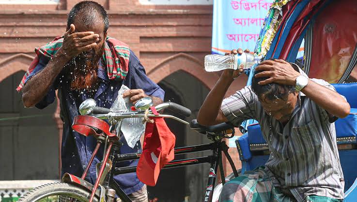 যানজট ও গরমে নাকাল নগরবাসী