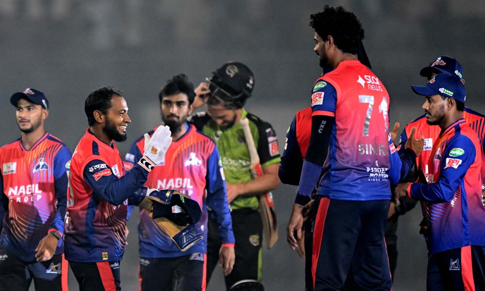 সিলেটকে হারিয়ে ফাইনালে রাজশাহী
